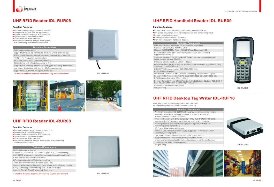 UHF RFID Bluetooth Reader in Access