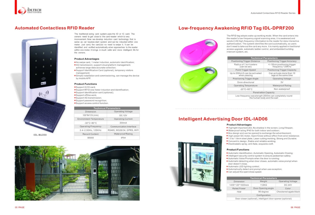 UHF RFID Bluetooth Reader in Access